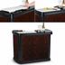 Thumbnail image #5 for Maximizer 56-Inch Portable Bar with 15-Gallon Ice Bin and Cherrywood Finish