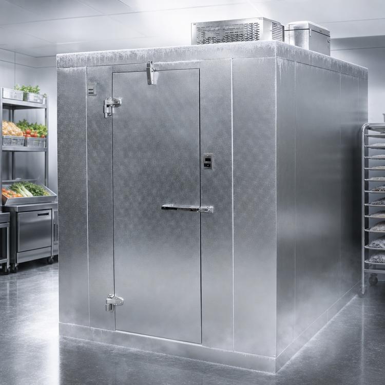 Product image #4 for Norlake Kold Locker Indoor Walk-In Freezer, 8' x 12' x 7'7" H, With Floor, Self-Contained R290 Capsule Pak, 230V