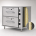 Thumbnail image #4 for RedHots Freestanding 2-Drawer Warming Drawer, 29-Inch Wide, 240V