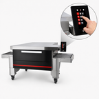 Thumbnail image #4 for Hot Rocks VOLCANO 40-33 SINGLE Stone Conveyor Pizza Oven, Single Deck, 40" x 33" Baking Surface, Touchscreen Controls, Natural Gas/Propane