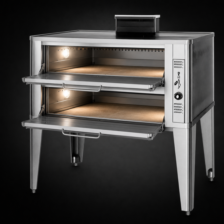 Product image #4 for Blodgett 951 Double-Section Gas Deck Oven