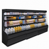 Thumbnail image #5 for Howard-McCray Ovation Series 51-Inch Wide x 72-Inch High Remote Dairy Open Merchandiser with LED Lighting, Black