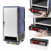 Thumbnail image #4 for Metro C5 3 Series 3/4 Height Heated Holding Cabinet with Blue Insulation Armour, Solid Door, and Lip Load Slides