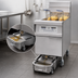 Thumbnail image #4 for Frymaster Dean 1814 Oil Conserving Gas Floor Fryer with Built-In Filtration, 63 lb. Capacity