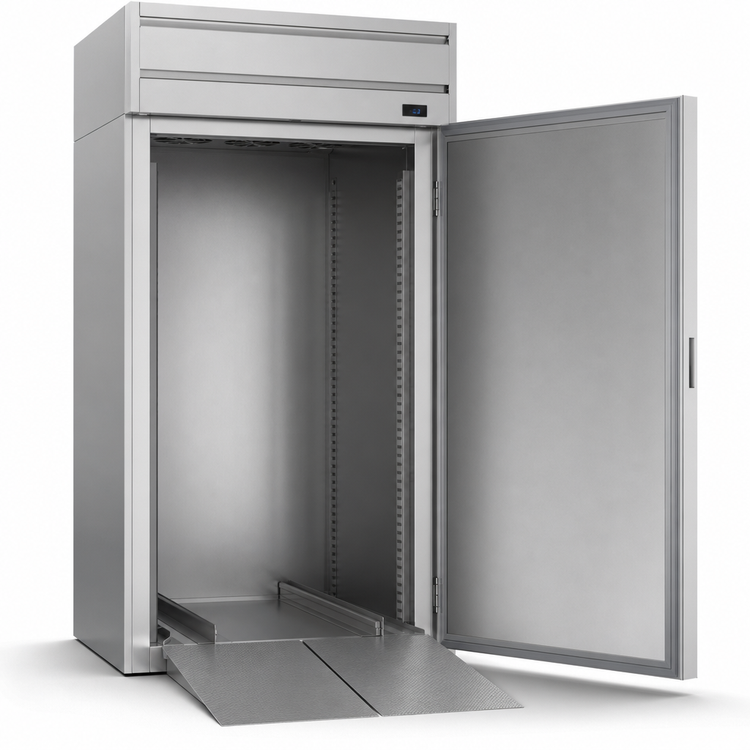 Product image #4 for Beverage-Air P Series One-Section Top-Mount Roll-In Freezer, 34.86 Cu. Ft.