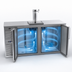 Thumbnail image #4 for Krowne DB72 Two-Section Self-Contained Direct Draw Draft Beer Cooler, 72-Inch Wide