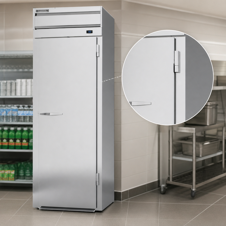 Product image #4 for Beverage-Air P Series Extra Tall Roll-In Freezer, One-Section, 38.06 Cu. Ft., Stainless Steel