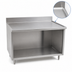 Thumbnail image #4 for Spec-Master Marine Series Open Front Flat Top Stainless Steel Work Table Cabinet Base, 96W x 24D