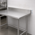 Thumbnail image #4 for Advance Tabco 144-Inch x 30-Inch 304 Stainless Steel Work Table with 5-Inch Backsplash