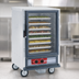 Thumbnail image #4 for Metro C5 1 Series Mobile Half-Height Non-Insulated Heated Holding Cabinet with Clear Door and Universal Slides