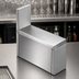 Thumbnail image #4 for Top Shelf 6-Inch Stainless Steel Underbar Filler Section with Flat Top