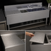 Thumbnail image #4 for Glastender Four Compartment Underbar Sink Unit with Left Drainboard, 66 Inch Wide