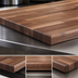 Thumbnail image #4 for Boos Block Blended Edge Grain American Black Walnut Kitchen Countertop, 48 x 36 x 1-1/2 Inch, Varnique Finish