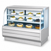 Thumbnail image #5 for Turbo Air Full-Service Curved Glass Refrigerated Bakery Display Case, 60 1/2
