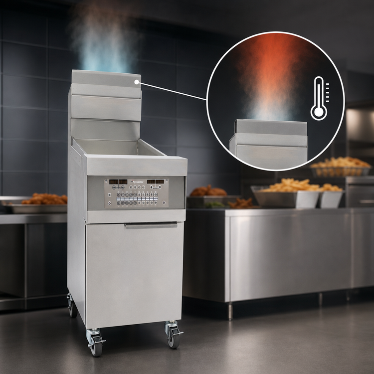 Product image #4 for Frymaster LHD165 Large Vat Gas Fryer, 100 lb Capacity, Without Filtration