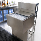 Thumbnail image #4 for BK Resources UBDW-18-IB48 Underbar Insulated Ice Bin, 48-Inch Wide, 140 lb Capacity, 304 Stainless Steel, 4-Inch Backsplash