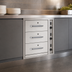 Thumbnail image #4 for RedHots DWN-3BI-120-X 3-Drawer Narrow Built-In Warming Drawer