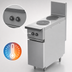 Thumbnail image #4 for Vulcan Expando 12-Inch Electric Restaurant Range with 1 Hot Top, Thermostatic Controls, Enclosed Base, and 208V Single-Phase Power
