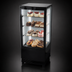 Thumbnail image #4 for Omcan 17-Inch Countertop Four-Sided Glass Refrigerated Showcase, Single Door, 2.9 Cu. Ft.