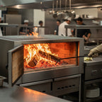 Thumbnail image #3 for Jade Range (Middleby) Titan JLB-54 54-Inch Wood-Burning Log Broiler, Floor Model, Stainless Steel Exterior