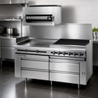 Thumbnail image #4 for Jade Range (Middleby) Titan JMRH-36B 36-Inch Modular Gas Charbroiler with Cast Iron Grates and Stainless Steel Exterior