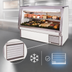 Thumbnail image #4 for Howard-McCray 34E Series SC-CDS34E-12-LED 148.5-Inch Self-Contained Double-Duty Deli Meat & Cheese Service Case with LED Lighting