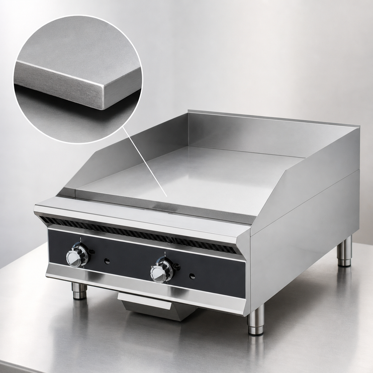 Product image #4 for Vollrath Heavy-Duty 36-Inch Manual Countertop Flat-Top Gas Griddle