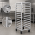 Thumbnail image #4 for Panco Roll-In Refrigerator Rack for 18 Inch x 26 Inch Trays, Front Loading, 5 Inch Centers