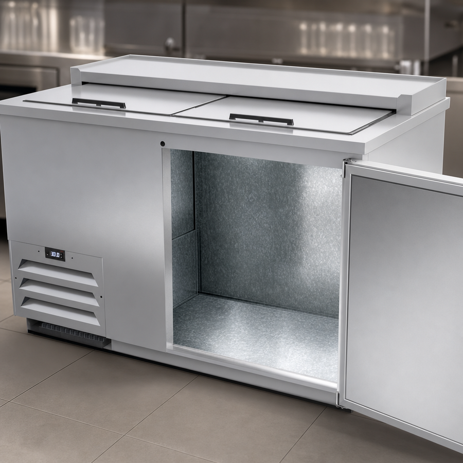 Galvanized Steel Interior and Floor