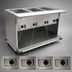 Thumbnail image #4 for Spec-Master PHT4CB-208 Portable Electric Hot Food Table with (4) 12