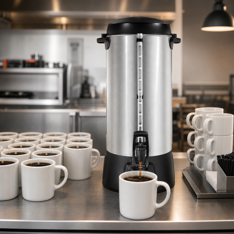 Product image #4 for Proctor-Silex 100-Cup Commercial Coffee Urn with Dual Heaters
