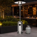 Thumbnail image #4 for Omcan USA 47595 Freestanding Propane Patio Heater, 48,000 BTU, Stainless Steel, 87-Inch