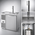 Thumbnail image #4 for True 36-Inch One-Section Refrigerated Draft Bar Cooler with Stainless Steel Countertop, Locking Door, and Single-Faucet Beer Column