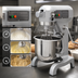 Thumbnail image #4 for Omcan 20-Quart Countertop Planetary Mixer, 3-Speed, 1.5 HP, 110V