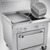 Thumbnail image #4 for Southbend Platinum 32-Inch Heavy Duty Gas Range with 2 Open Burners, 16-Inch Griddle, 1-Inch Plate and Cabinet Base