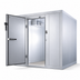 Thumbnail image #4 for 8' x 12' Outdoor Floorless Walk-In Cooler with Remote R-448A Refrigeration