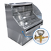 Thumbnail image #4 for Howard-McCray Ovation Series 75-Inch Remote Curved Open-Air Merchandiser, 44-Inch High, Stainless Steel, LED