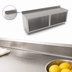Thumbnail image #4 for John Boos Stainless Steel Work Table with Open Front Cabinet Base, 120 x 30 Inches, 5-Inch Backsplash