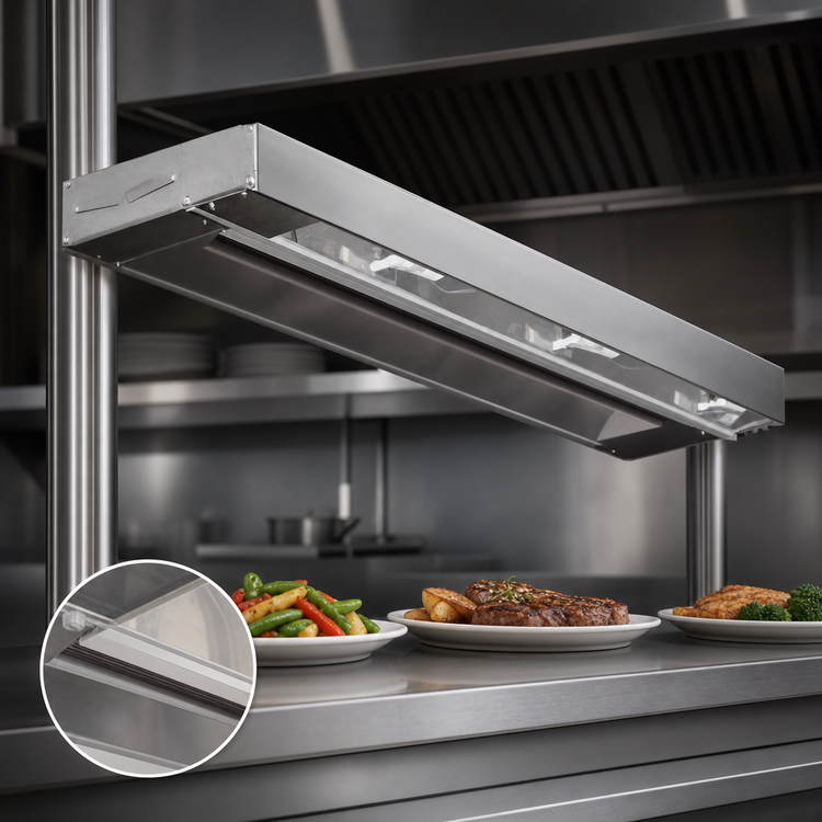 Product image #4 for Eagle RedHots 120-Inch Single Rod-Type High-Watt Unlighted Strip Heat Lamp, 240V
