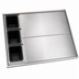 Thumbnail image #4 for Top Shelf 18-Inch Underbar Bottle Well Cover Assembly with 3 Left-Side Bottle Wells
