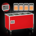 Thumbnail image #4 for Vollrath 4-Series Signature Server® 4-Well Mobile Hot Food Serving Counter with Touch-Temp® Controls, 60 x 28 x 27 Inches