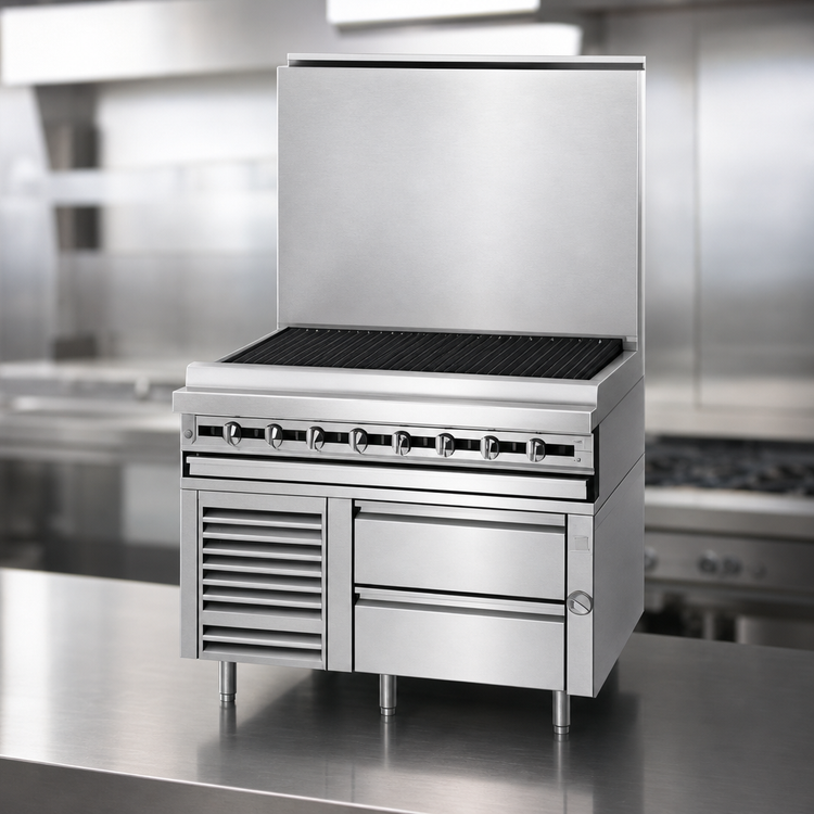 Product image #4 for Titan JMRH-18B 18" Modular Gas Charbroiler