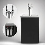 Thumbnail image #5 for Micro Matic USA MDD23-E-AMER Mobile Cold Brew Coffee Dispenser, Still or Nitro, 2 Faucets, 2 1/6-Size Kegs, Self-Contained Refrigeration