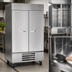 Thumbnail image #4 for Beverage Air Horizon Series HBR44HC-1 Two-Section Bottom Mount Reach-In Refrigerator with Solid Doors, 40.2 Cu. Ft.