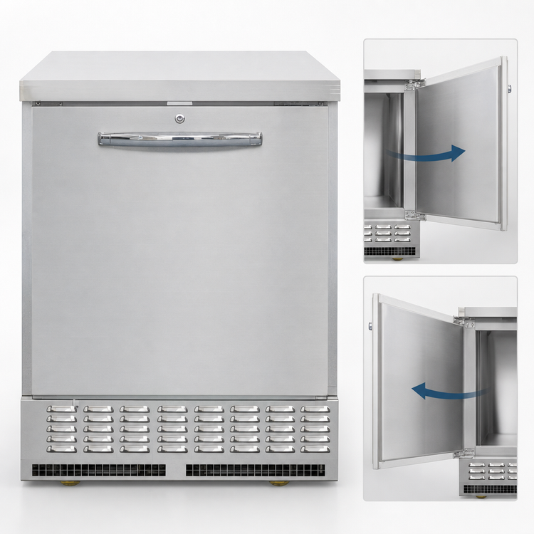 Product image #4 for Continental Refrigerator UCF24N 24-Inch One Section Undercounter Freezer with Solid Door, Self-Contained Refrigeration