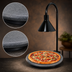 Thumbnail image #4 for Hatco Glo-Ray Round Heated Simulated Stone Warming Shelf with Decorative Lamp, 20-Inch Freestanding