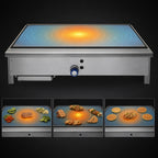 Thumbnail image #4 for Imperial (Middleby) ITY-60 60-Inch Countertop Teppan-Yaki Gas Griddle, 3/4-Inch Polished Steel Plate, 30,000 BTU