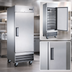 Thumbnail image #4 for Omcan USA 23 Cu. Ft. One-Section Bottom-Mount Self-Contained Reach-In Freezer with Solid Hinged Door