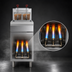 Thumbnail image #4 for KoolMore 40 lb Floor Standing Liquid Propane Commercial Deep Fryer, 90,000 BTU, 2 Baskets
