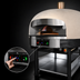 Thumbnail image #4 for Morello Forni Gas-Fired Round Pizza Oven, 39-Inch Cooking Diameter, Touch-Screen Controls